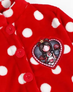 Enfant Santoro Gorjuss Veste polaire Finding My Way rose framboise