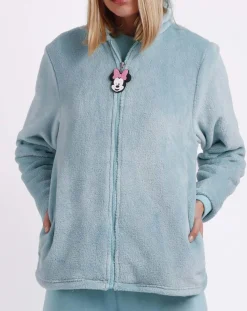 Femme Disney 28 Veste polaire Minnie turquoise