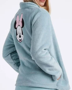 Femme Disney 28 Veste polaire Minnie turquoise