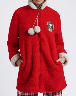 Femme Santoro Gorjuss Veste polaire Santoro rouge