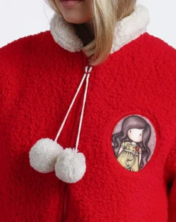 Femme Santoro Gorjuss Veste polaire Santoro rouge