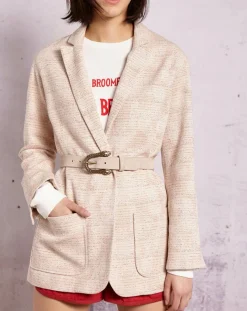 Online Swildens Veste Qornala ecru/rouge