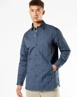 Clearance Dockers Veste Quilted Overshirt gris foncé