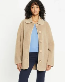 Online Lou Andrea Veste réversible en Fausse Fourrure 309 Mont sabbia