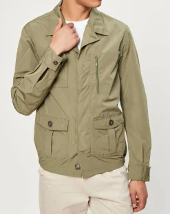 New Faguo Veste saharienne Holain kaki