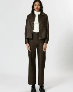 The Korner Veste Sarra marron