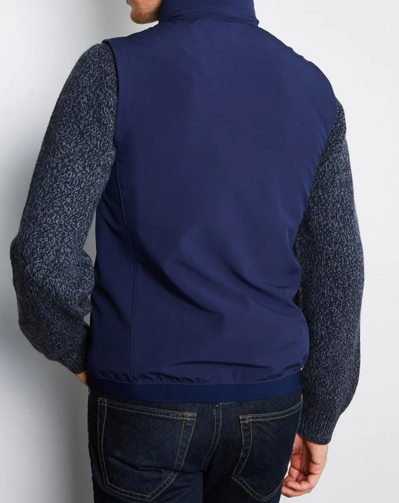 Online Hackett London Veste Soft HKT Sport Performance bleu marine