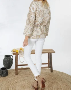 Femme Lauren Vidal Veste Store beige