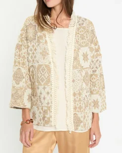 Femme Lauren Vidal Veste Store beige