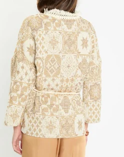 Femme Lauren Vidal Veste Store beige