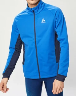 Homme Odlo Veste technique Brensholmen bleu
