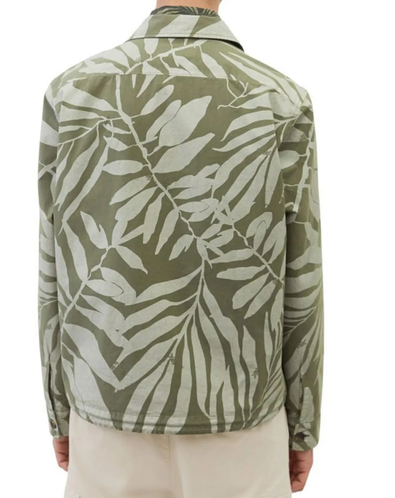 Sale Marc O'Polo Veste Trucker Coton Bio kaki clair