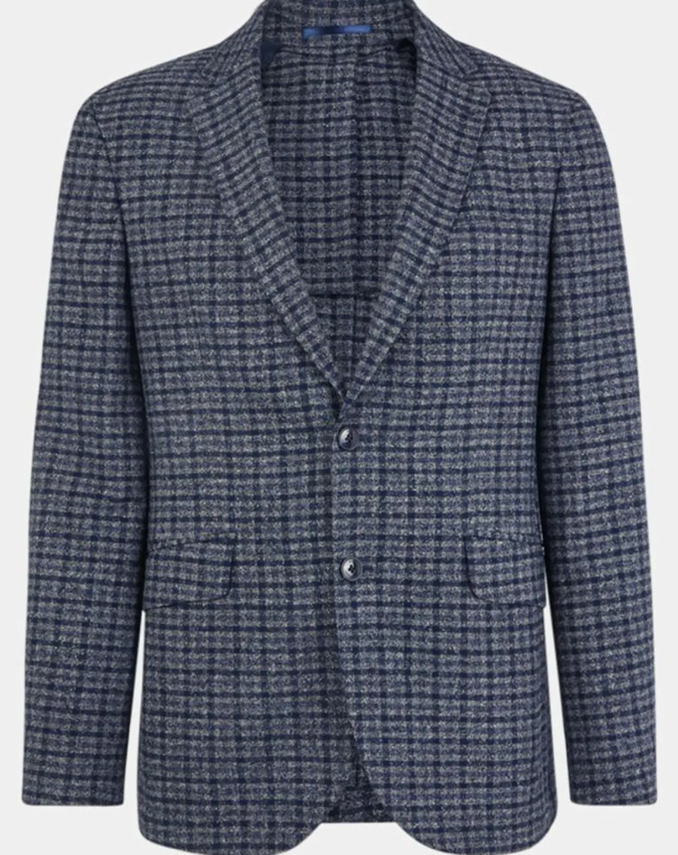 Homme Hackett London Veste Vichy tricolore bleu/gris