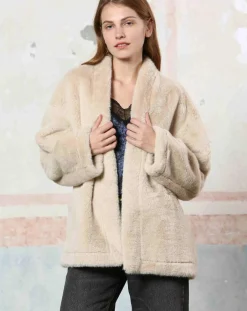 Femme See u Soon Veste Victoire beige