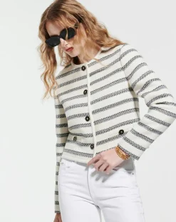 Femme Zapa Veste Vincennes rayures