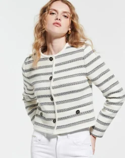 Femme Zapa Veste Vincennes rayures