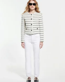 Femme Zapa Veste Vincennes rayures