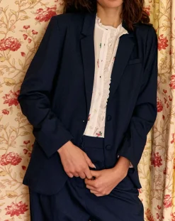 Best La Petite Etoile Veste Voliane marine