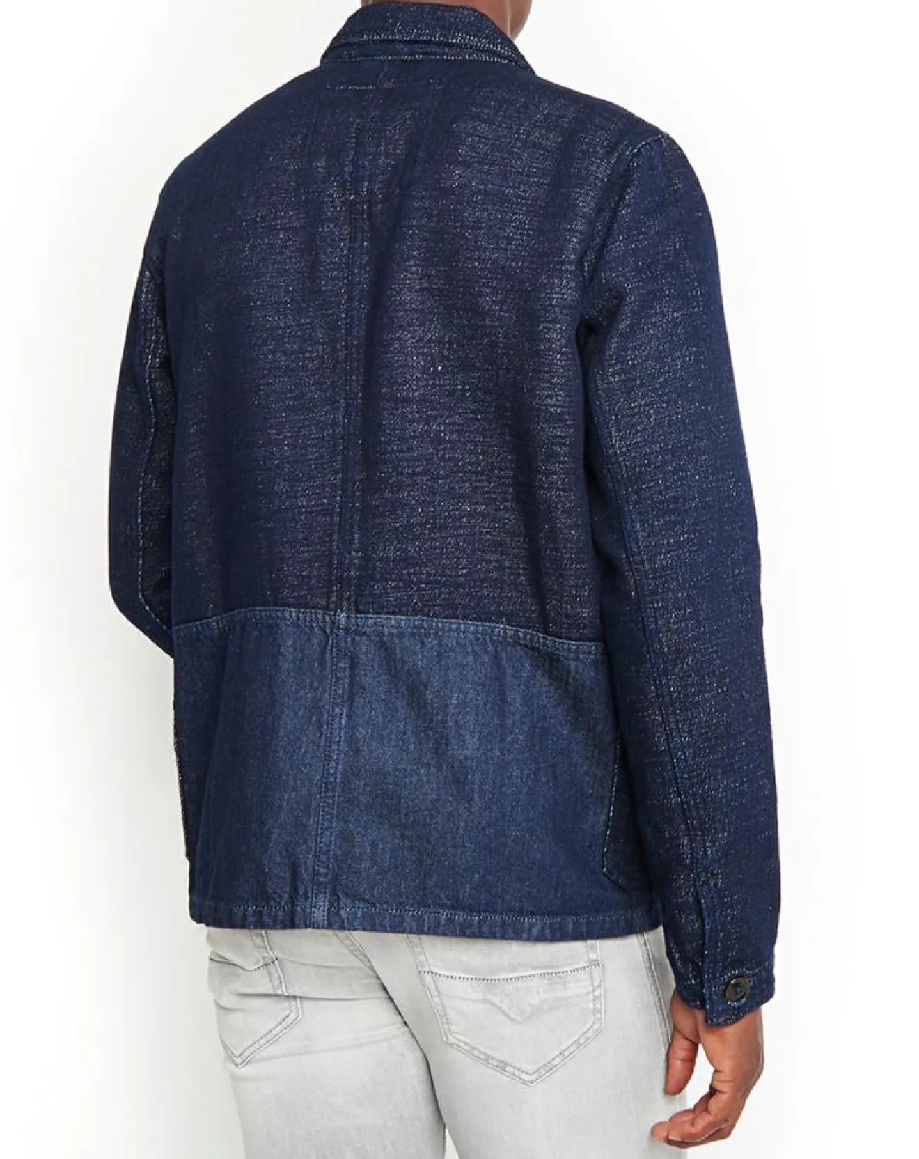 Homme Pepe Jeans Veste Worker Coaster bleue