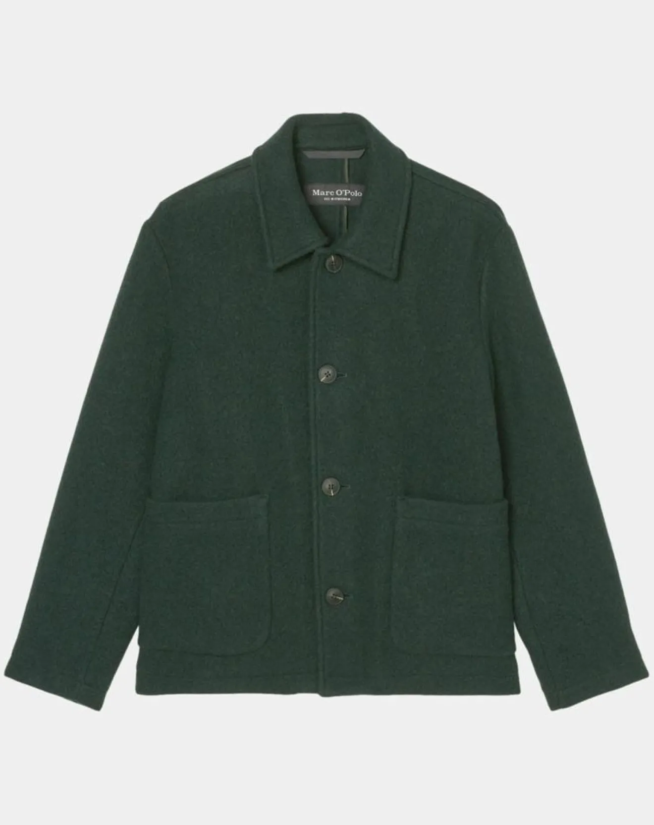 Best Marc O'Polo Veste worker en Laine mélangée Manteco verte