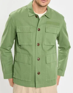 Homme Marc O'Polo Veste Worker Poche Bout verte