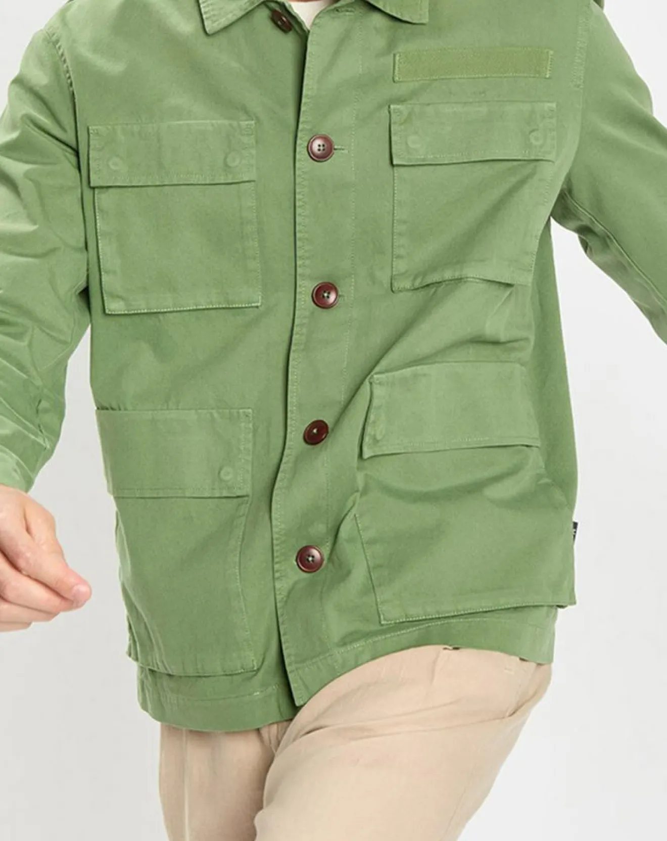 Homme Marc O'Polo Veste Worker Poche Bout verte