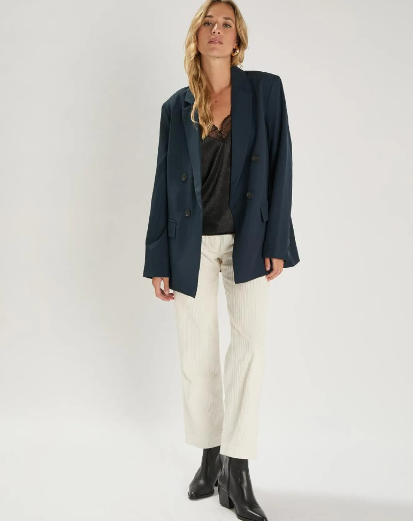 Hot An'ge Veste Zigy navy