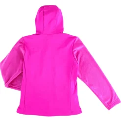 Outlet Degré 7 Veste zippée bi-matières Snorkies rose ultra